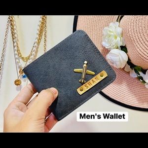Personalized PU Leather Men’s Wallet